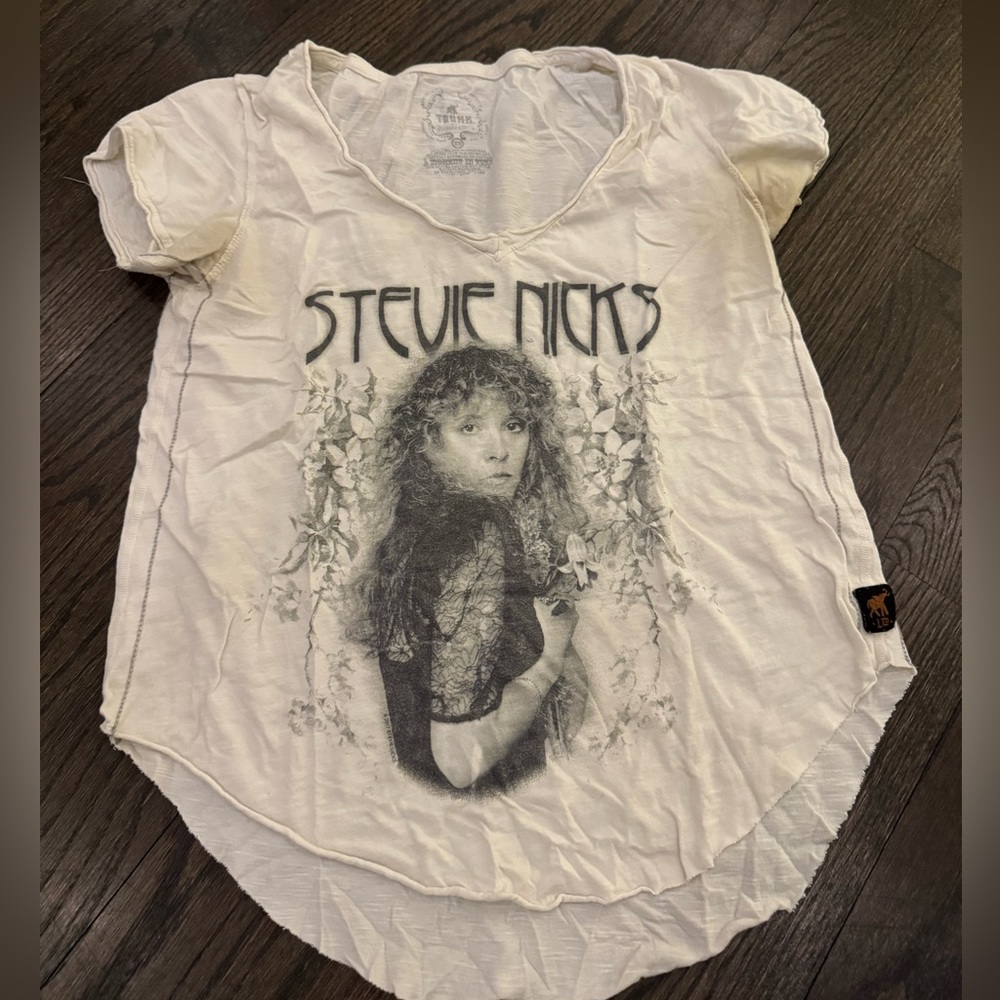 Trunk Ltd White Stevie Nicks Graphic Tee
